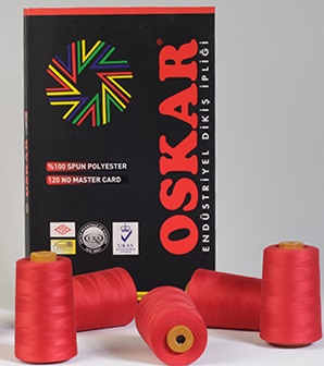 Oskar 120 no Polyester Dikiş İpliği 5000 mt.